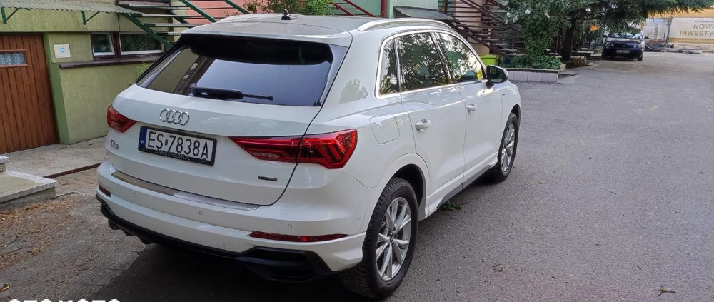 Audi Q3 cena 142000 przebieg: 54000, rok produkcji 2020 z Skierniewice małe 191